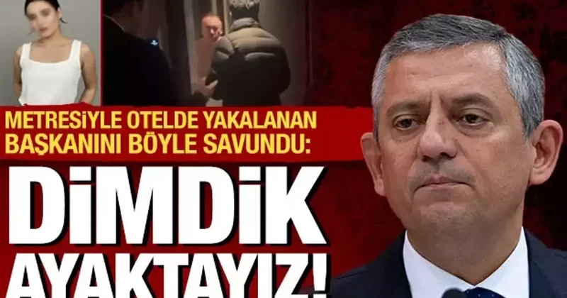 Metresiyle otelde yakalanan Uşak Belediye Başkanını böyle savundu: Dimdik ayaktayız