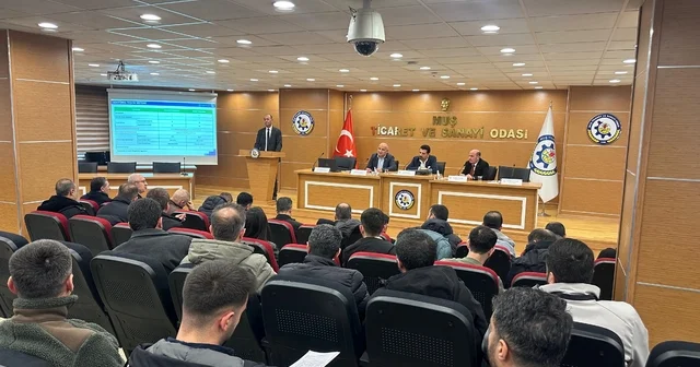 Muş TSO da yeni teşvik sistemi bilgilendirme toplantısı düzenlendi Muş Haberleri