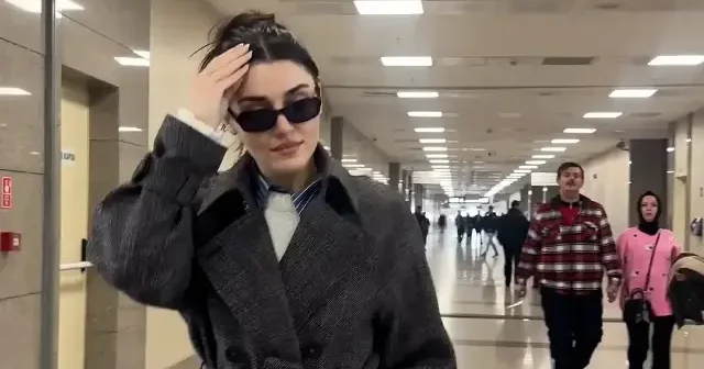 Hakkında yakalama kararı vardı: Ünlü oyuncu Hande Erçel ifade için adliyede VİDEO İZLE