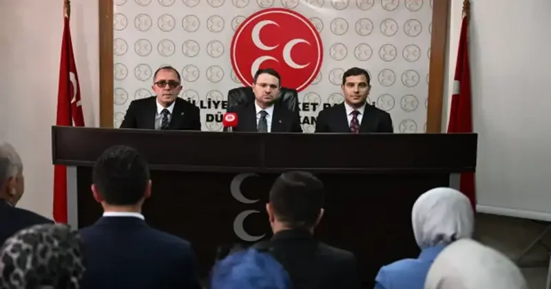 Adalet Bakanı Akın Gürlek MHP Düzce İl Başkanlığını ziyaret etti