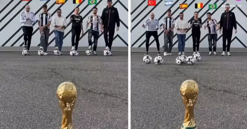 İzlemesi bile heyecan verici! Beğeni yağmuruna tutulan video