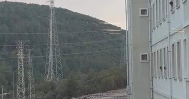 Muğla da korku dolu anlar: Yurdun camına çıkan genç hava yastığına atladı Muğla Haberleri