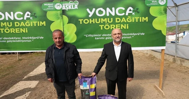 Çiftçilere yonca tohumu desteği Samsun Haberleri
