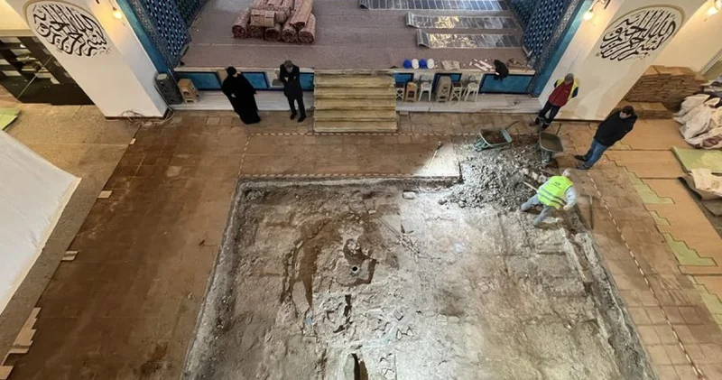 Bursa da 600 yıllık caminin altında bulundu!