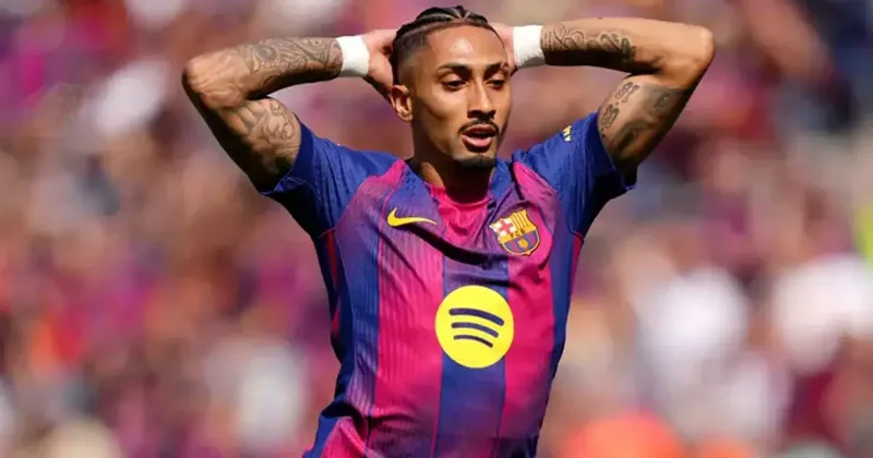 Barcelona ya Raphinha dan kötü haber! 5 hafta sahalardan uzak kalacak Fanatik Gazetesi Futbol Haberleri Spor