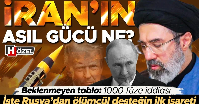 İran’ın asıl gücü ne? Beklenmeyen tablo: 1000 füze iddiası! İşte Rusya’dan ölümcül desteğin ilk işareti