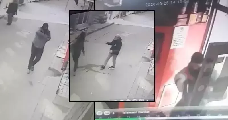 Fatih’te alışveriş yaptığı bakkalı oyuncak silahla bastı; o anlar kamerada