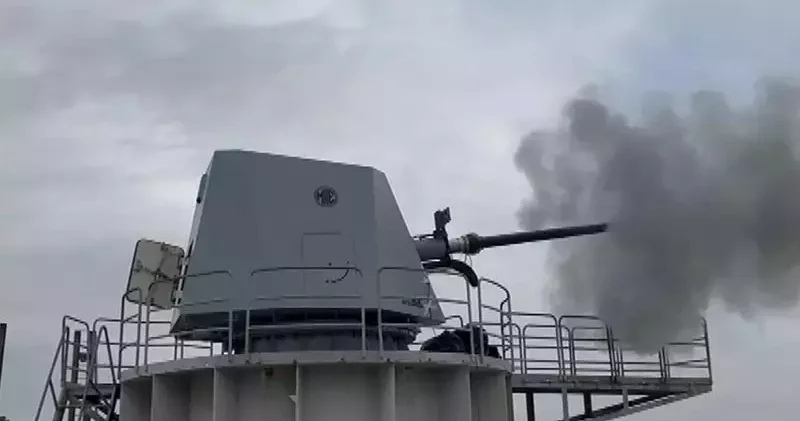 Milli deniz topu MKE Denizhan 76 göreve hazır