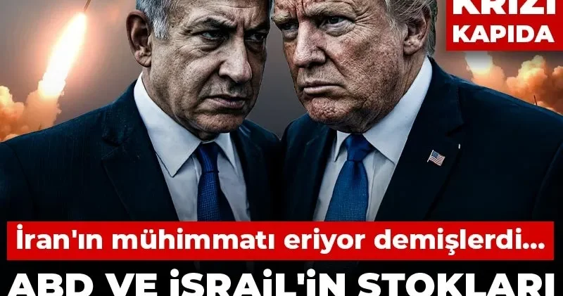 İran ın mühimmatı eriyor demişlerdi... ABD ve İsrail in stokları tükenme aşamasında!