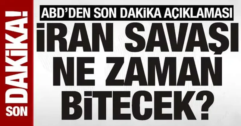 ABD Dışişleri Bakanı Rubio: İran operasyonu uygun zamanda sona erecek