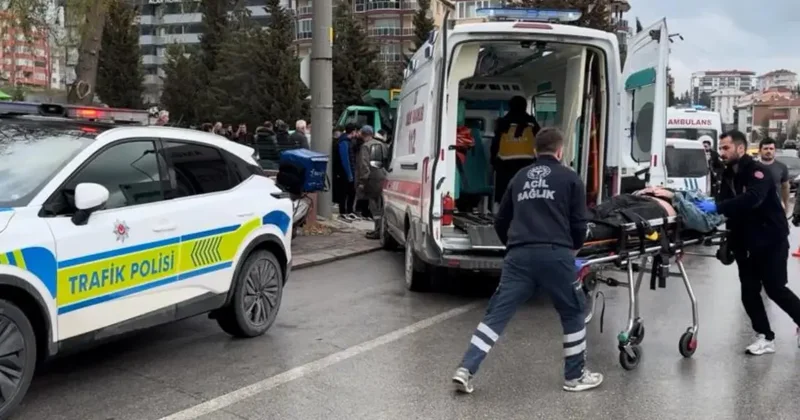 Kazada kamyonun altına sürüklenen motosikletteki 2 kişi yaralandı