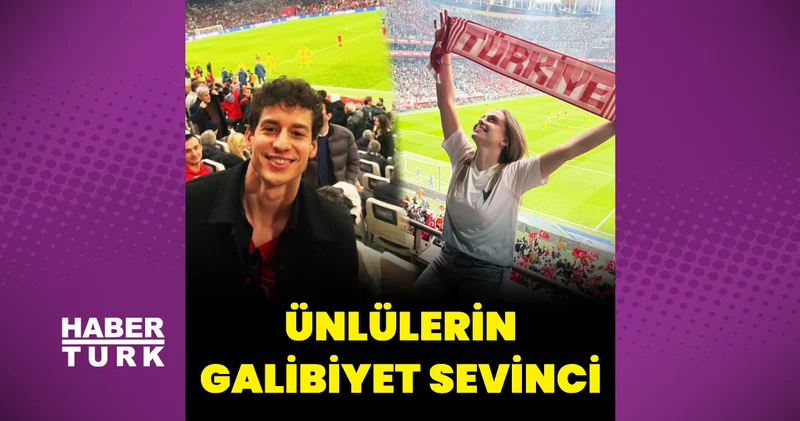 Milli maç sonrası ünlülerden paylaşımlar Magazin haberleri