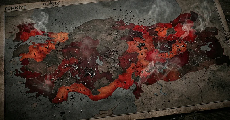 Harita kıpkırmızı! Türkiye’nin en dumancı illeri belli oldu Sözcü Gazetesi