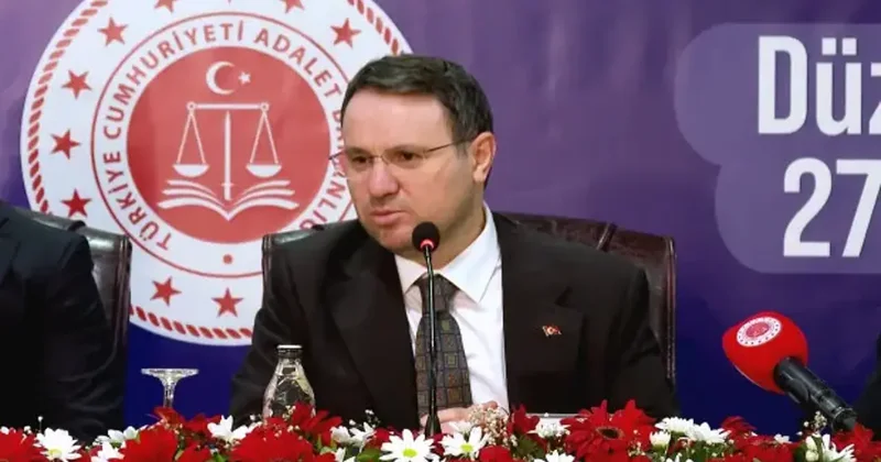 Adalet Bakanı Gürlek Düzce de konuştu: Yargıda mevki değil delil esastır