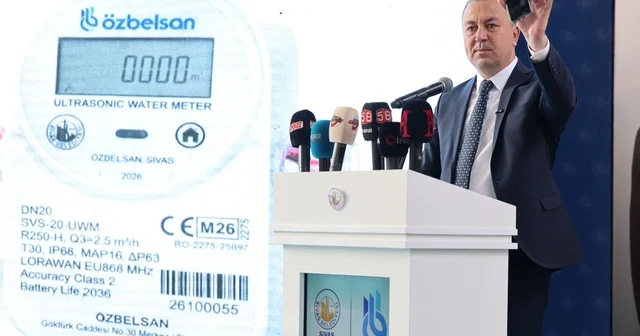 Yerli ve milli imkanlarla üretilen akıllı su sayaçları tanıtıldı Sivas Haberleri
