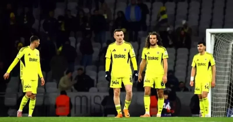 Fenerbahçe den kötü istatistik!