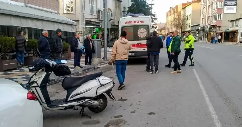 Dönüşte kontrolünü kaybetti: Motosiklet sürücüsü yaralandı Tekirdağ Haberleri