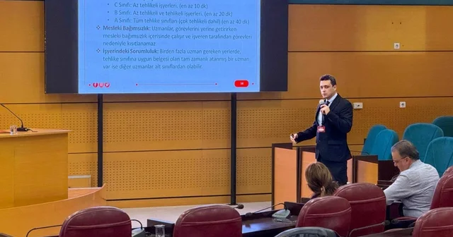 Tarsus ta iş sağlığı ve güvenliği sempozyumu düzenlendi Mersin Haberleri