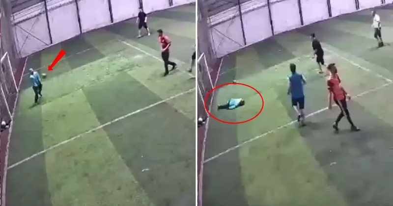 Futbol Maçında Kalp Krizi!