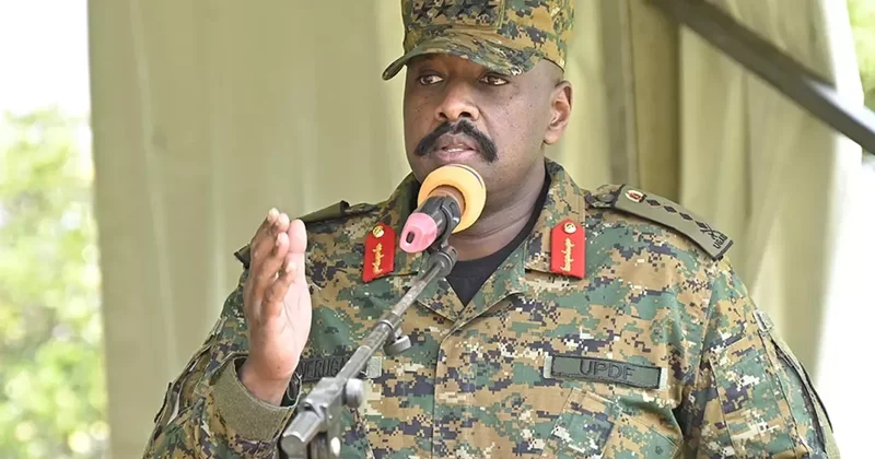 Uganda Komutanı Kainerugaba dan İsrail Askere Destek