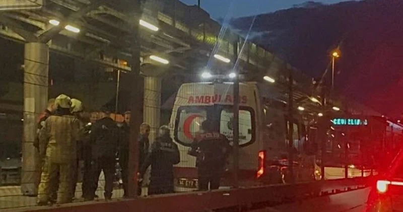 Metrobüs ayağının üstünden geçti! Son dakika haberleri