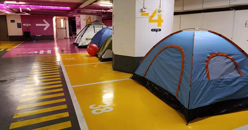 İran füzeleri nedeniyle İsrail de birçok kişi yeraltına indi, otoparklar sığınağa dönüştürüldü Dış Haberler