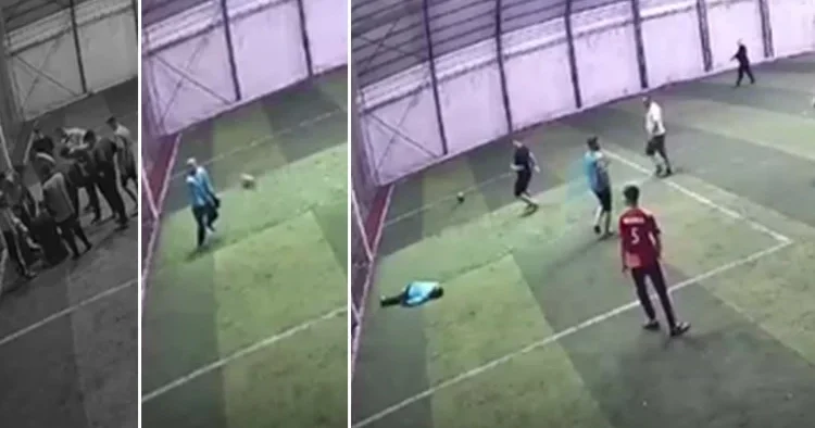 Halı sahada feci ölüm! Göğsüne top isabet edince kalbi durdu, hastanede kurtarılamadı