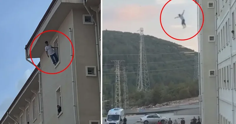 Bunalıma Giren Genç, Hava Yastığına Atlayarak Kurtuldu