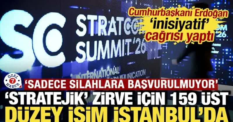 İstanbul da stratejik zirve: Cumhurbaşkanı Erdoğan dan inisiyatif çağrısı