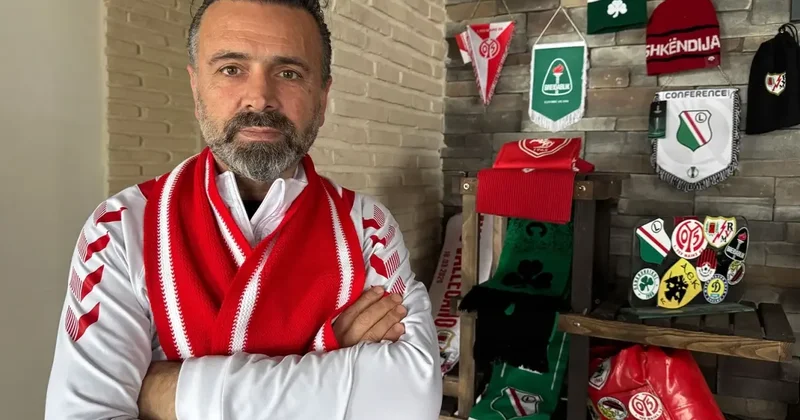 55 metrekarelik bayrak yaptırdı, 31 bin kilometre gezdi! Hepsi tek bir sevda için