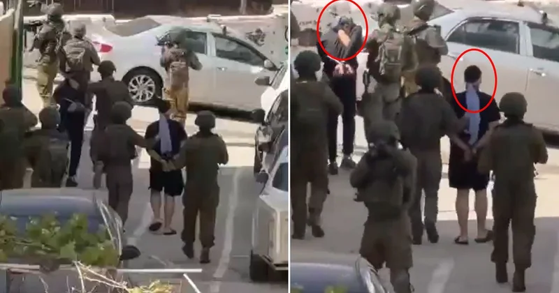 İsrail ordusundan El Ram kasabasına baskın! Filistinlileri böyle kaçırdılar