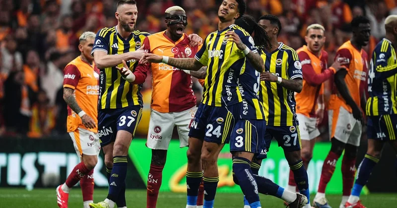 Dev derbide topun oyunda kaldığı süre şaka gibi