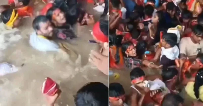 Milyonların katıldığı Kutsal Banyo kaosa dönüştü: Çok sayıda kadın taciz edildi Sözcü Gazetesi