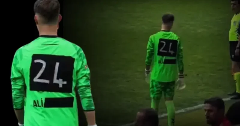 Forması olmayan genç kaleciye bantlı çözüm! O anlar gündem oldu Fanatik Spor Haberleri Video