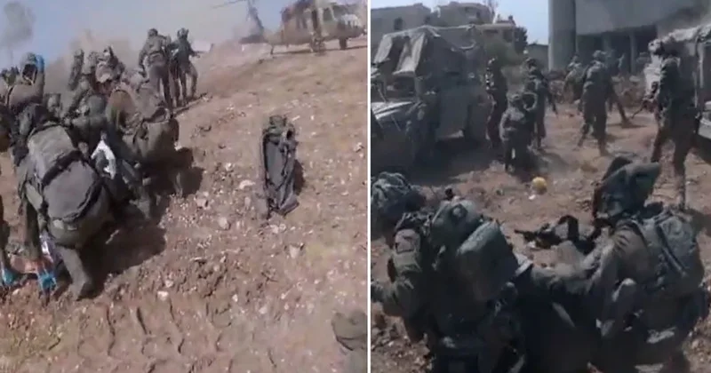 Hizbullah, yaralılarını tahliye eden İsrail askerlerini böyle vurdu