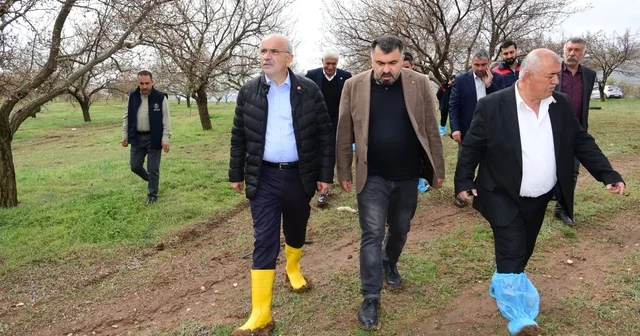 Başkan Er, dolu afetinden zarar gören ilçeleri ziyaret etti Malatya Haberleri