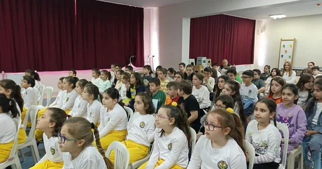 Dr. Derviş Nihat Arkat İlkokulunda TÜBİTAK Bilim Söyleşisi Zonguldak Haberleri