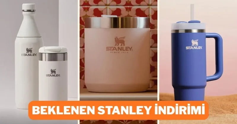 Anneler Günü ne özel en sevilen Stanley termoslar indirimde!