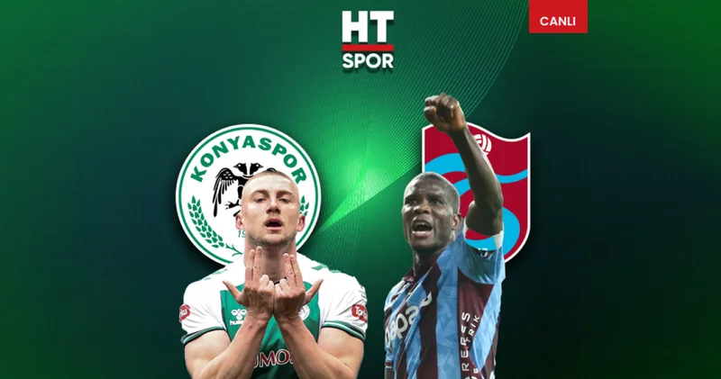Konyaspor Trabzonspor maçı CANLI YAYIN