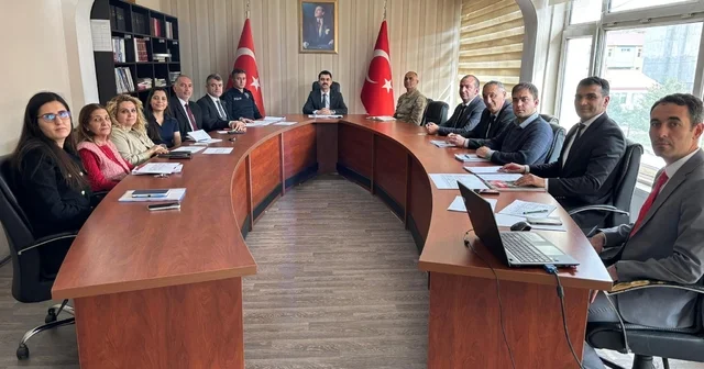 Susuz da Kurum Amirleri Toplantısı düzenlendi Kars Haberleri