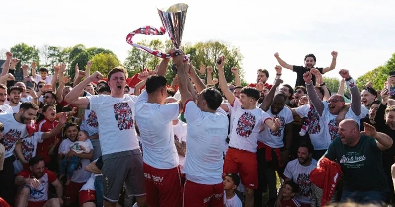 Belçika da ilk kez bir Türk takımı şampiyon oldu