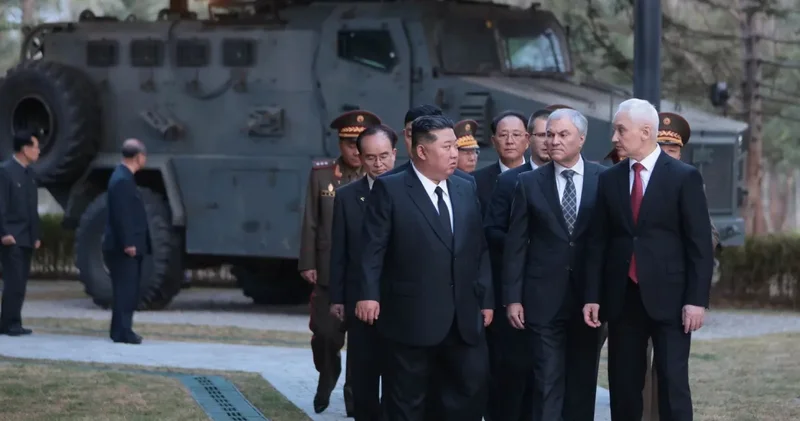 Türkiye nin Ukrayna ya gönderdiği zırhlı araçlar Kuzey Kore de müzelik oldu