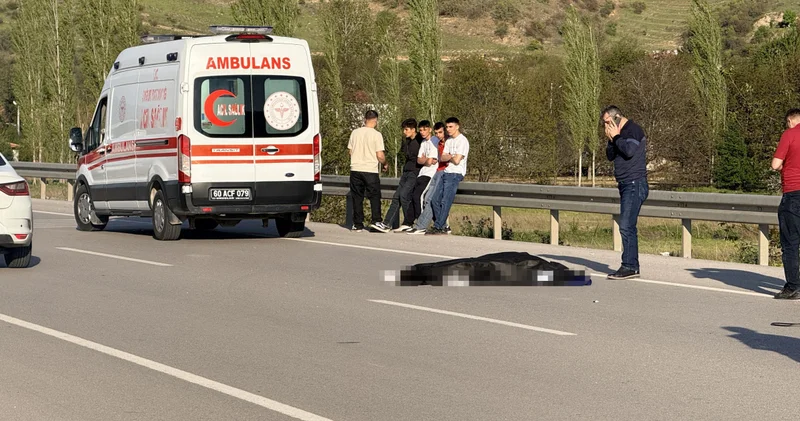 Tokat ta motosiklet sürücüsü kazada can verdi Son dakika haberleri