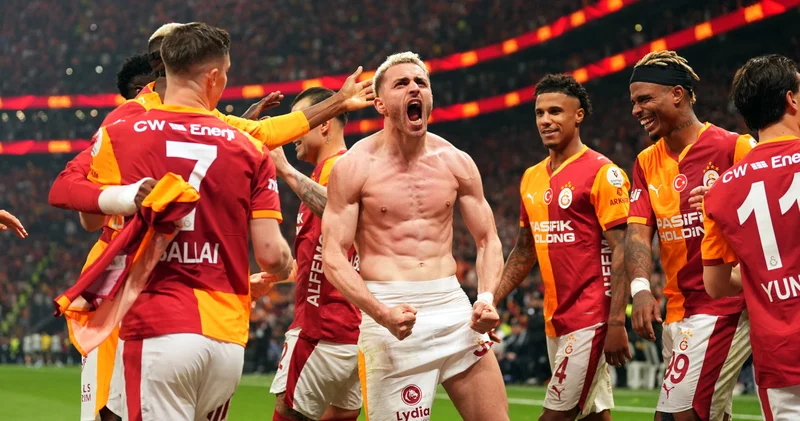 Galatasaray dan Fenerbahçe ye 25 yıl sonra iç sahada penaltı golü!