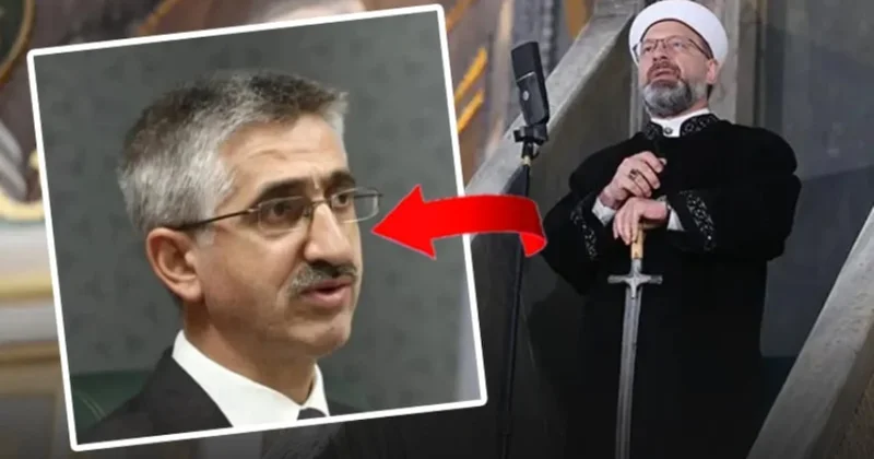 Ali Erbaş ın itirafı görevinden etti Sözcü Gazetesi