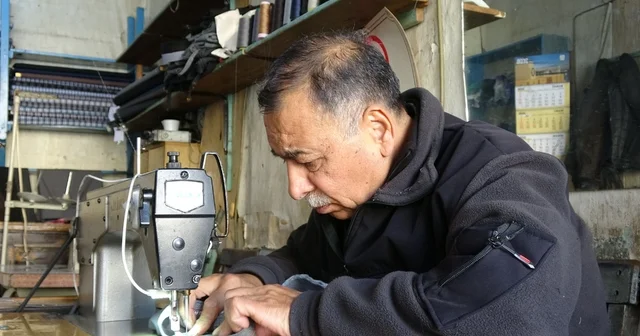 Yarım asırdır geleneksel şalvar dikiyor Gaziantep Haberleri