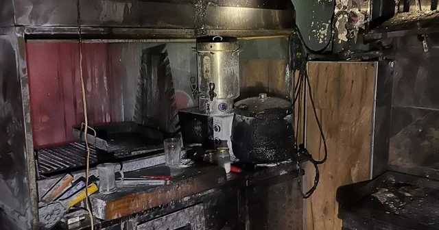 İş yerinin mutfağında çıkan yangın büyümeden kontrol altına alındı Eskişehir Haberleri