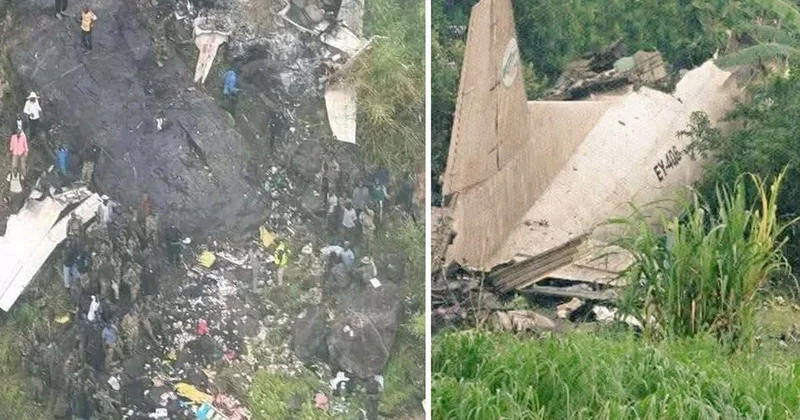 Güney Sudan da yolcu uçağı düştü: 14 ölü