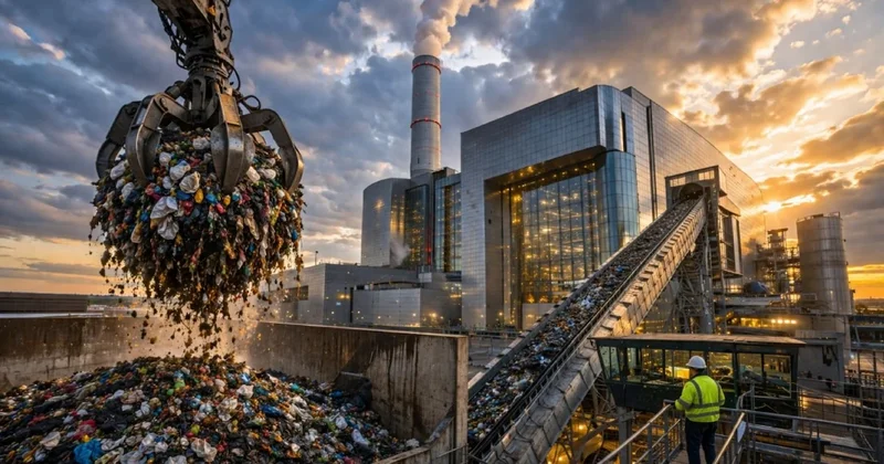 Tonlarca çöp enerjiye dönüşecek: 50 bin hanenin elektrik ihtiyacı buradan karşılanacak Sözcü Gazetesi