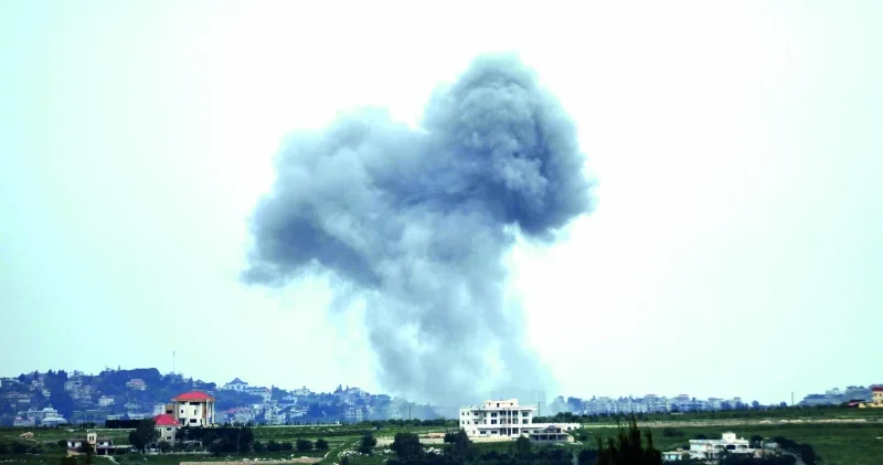 Lübnan’ın güneyinde 7 belde hedefte Ortadoğu Haberleri